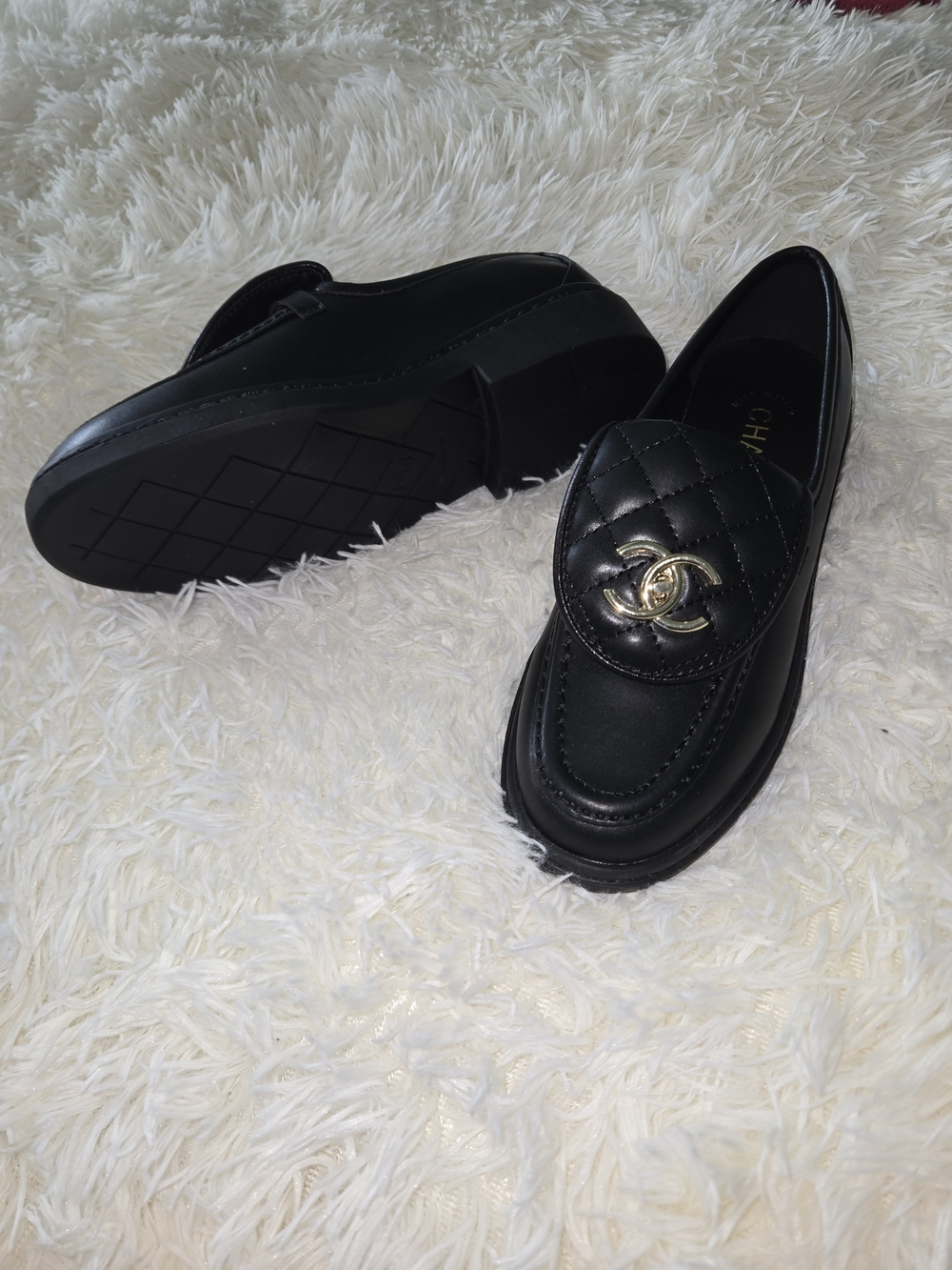 CHANEL Loafers With Black Gift Box - Picture 7 of 8